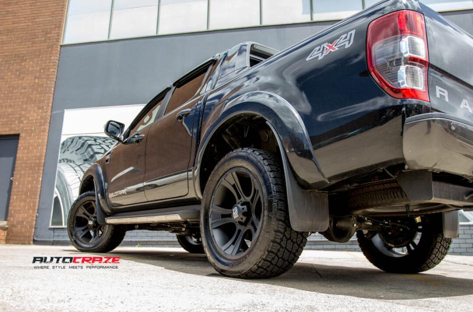 FORD RANGER KRANK XD MATTE BLACK
