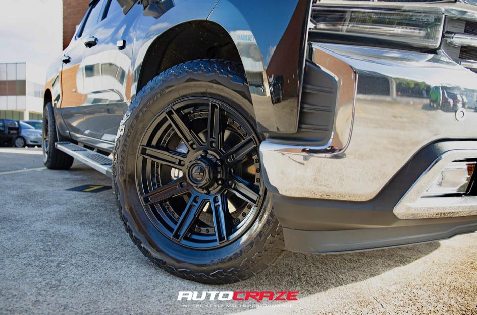 CHEVROLET SILVERADO ROGUE MATTE BLACK