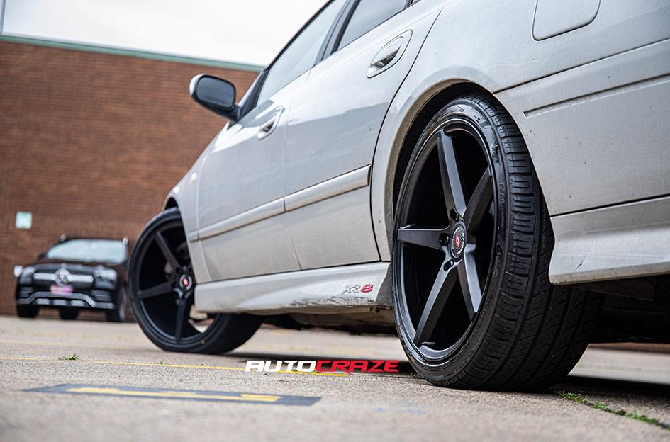 FORD FALCON XR8 IFG7 FLAT BLACK WHEEL