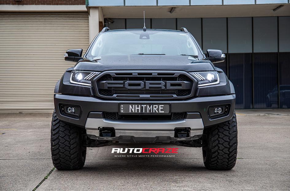 FORD RANGER AB811 SATIN BLACK GLOSS INSERTS