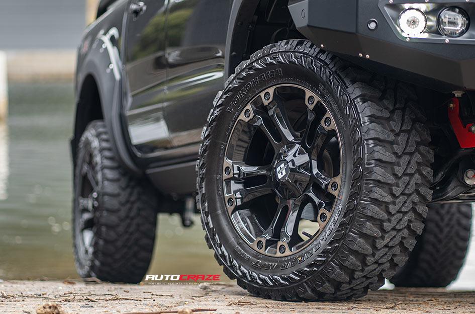 FORD RANGER BROOKLYN BLACK MACHINED WITH DARK TINT