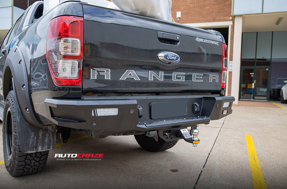 FORD RANGER ANZA MATTE ANTHRACITE WITH BLACK RING