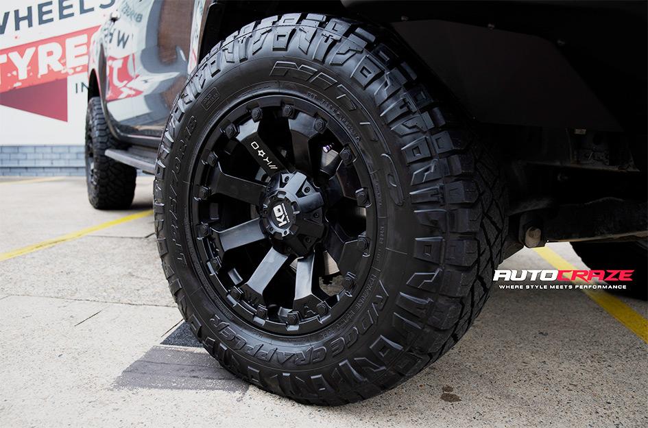 FORD RANGER AMBUSH MATTE BLACK