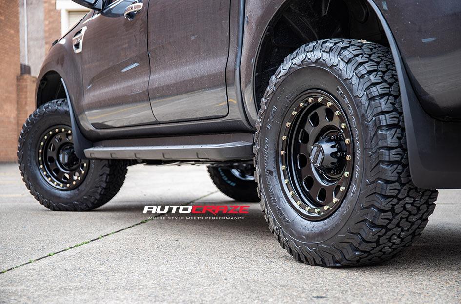 FORD RANGER D LOCKER BLACK