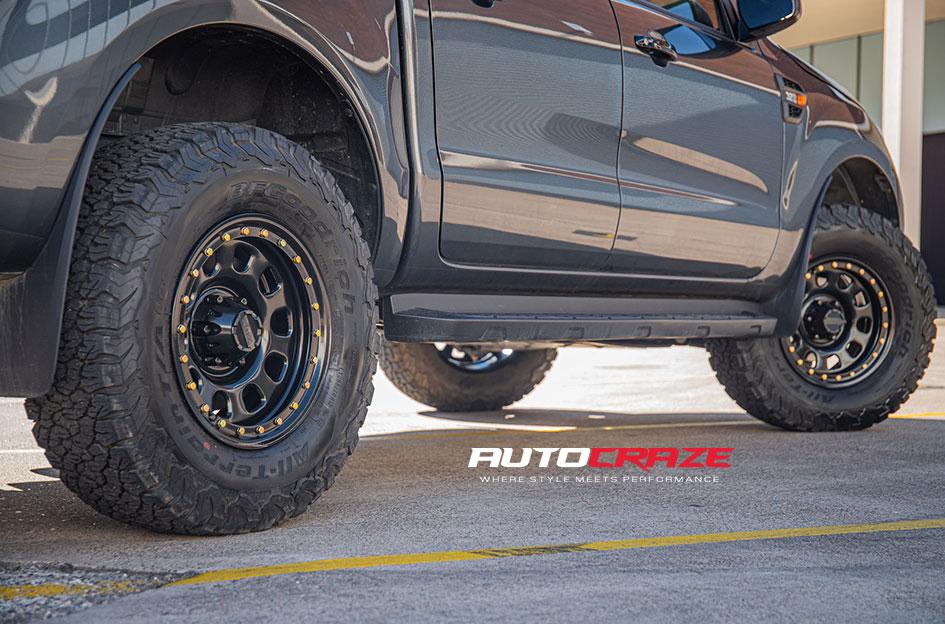 FORD RANGER D LOCKER BLACK