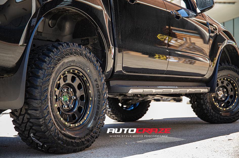 FORD RANGER D LOCKER BLACK