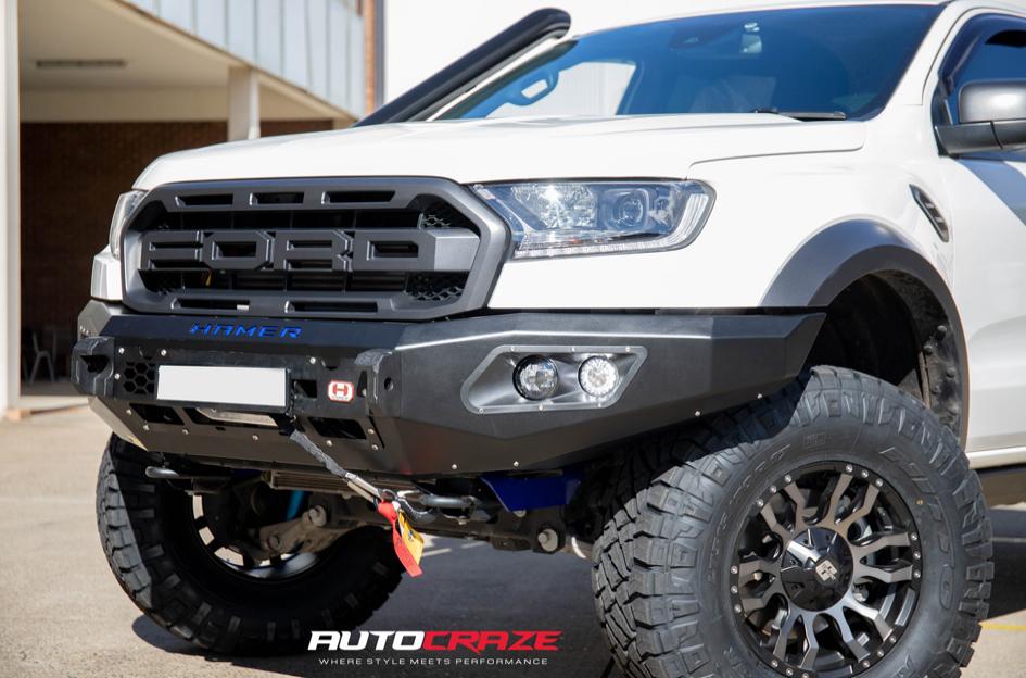 FORD RANGER RAPTOR FLORIDA MACHINED FACE BLACK MATTE GREY TINT