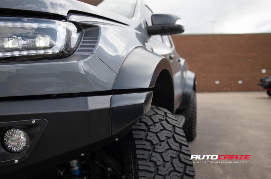 FORD RANGER RAPTOR CHASE SATIN BLACK