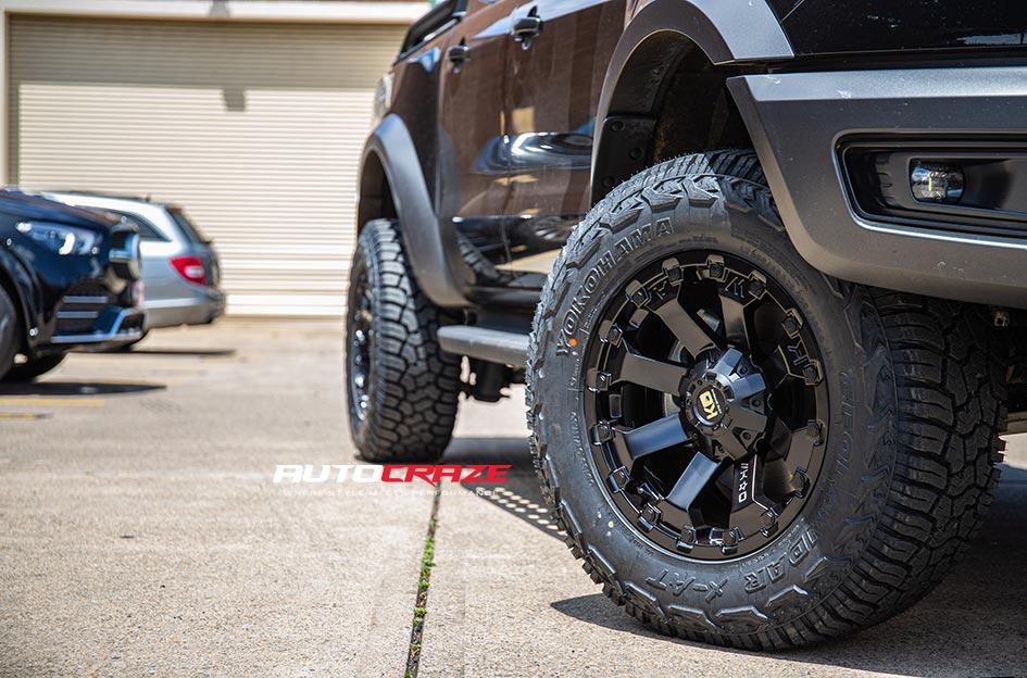 FORD RANGER RAPTOR AMBUSH MATTE BLACK