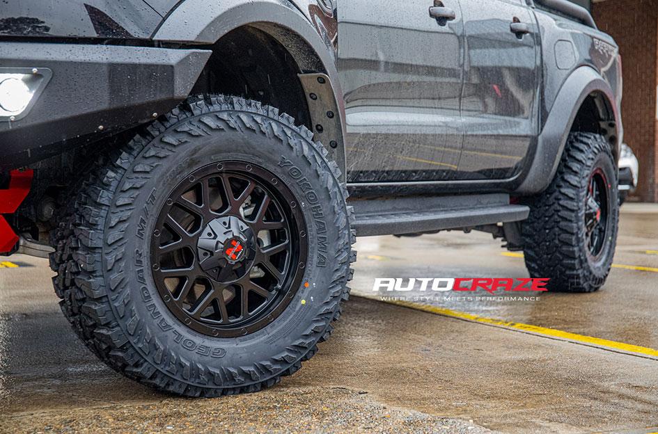 FORD RANGER RAPTOR JUDGE MATTE BLACK