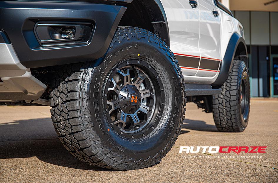 FORD RANGER RAPTOR RAMAZAN BLACK MACHINED