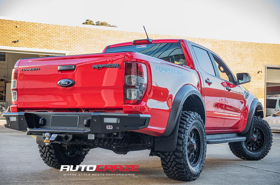FORD RANGER RAPTOR JUDGE MATTE BLACK