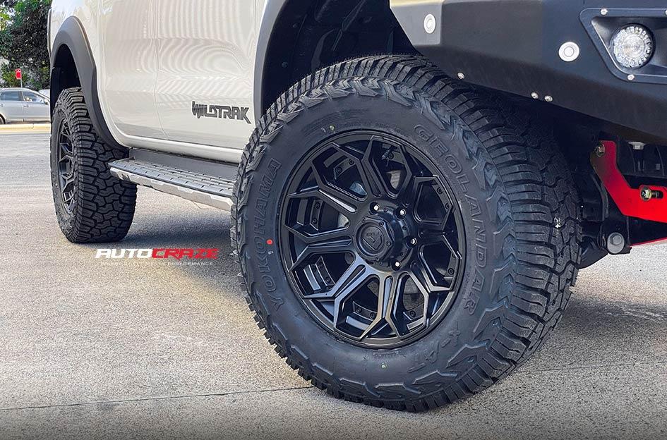 FORD RANGER SIEGE MATTE BLACK