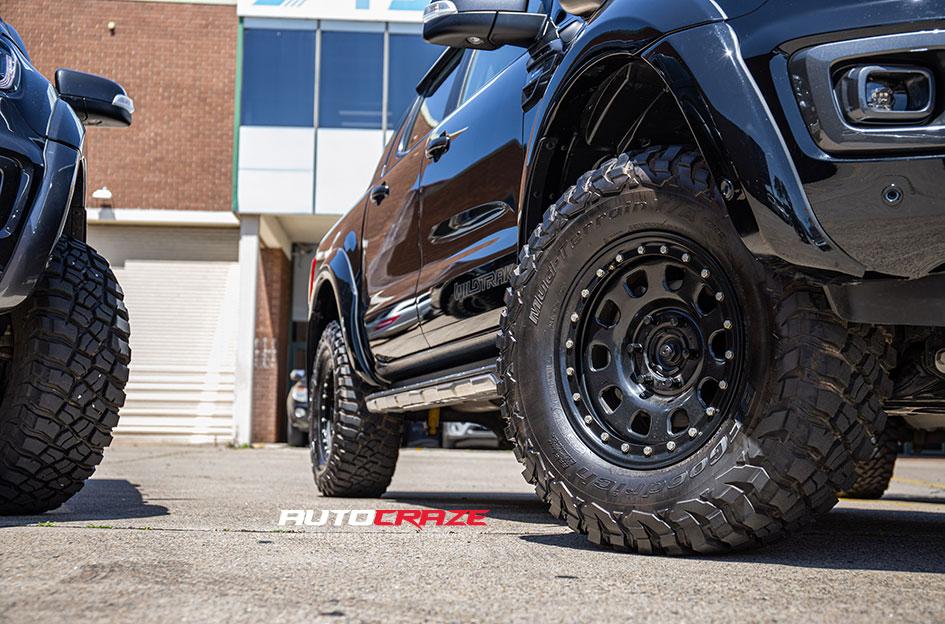 FORD RANGER D LOCKER BLACK