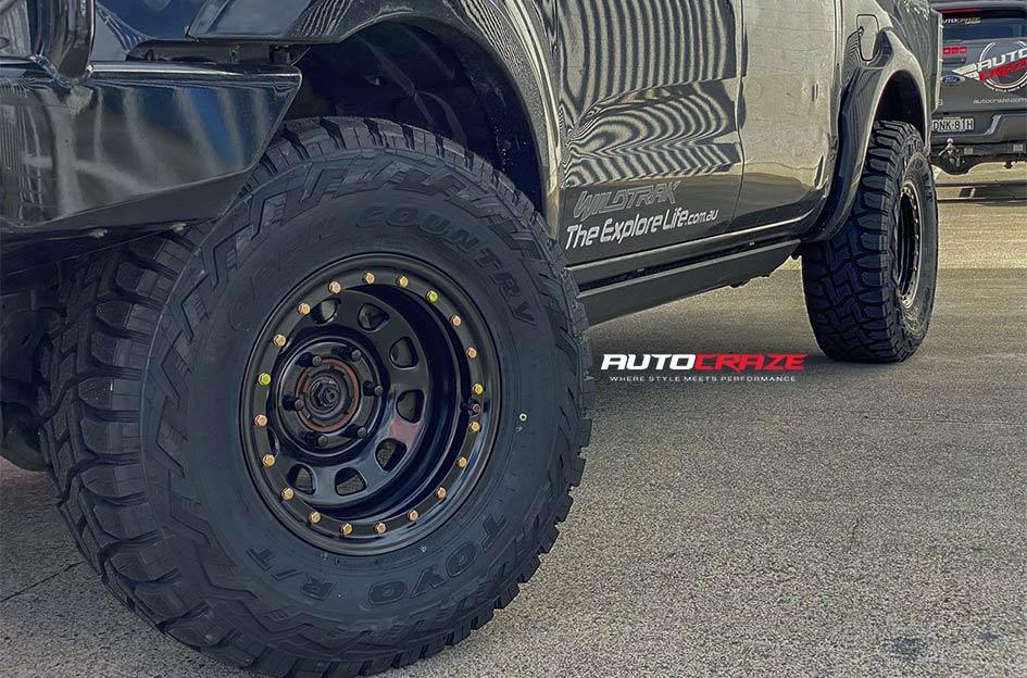 FORD RANGER D LOCKER BLACK