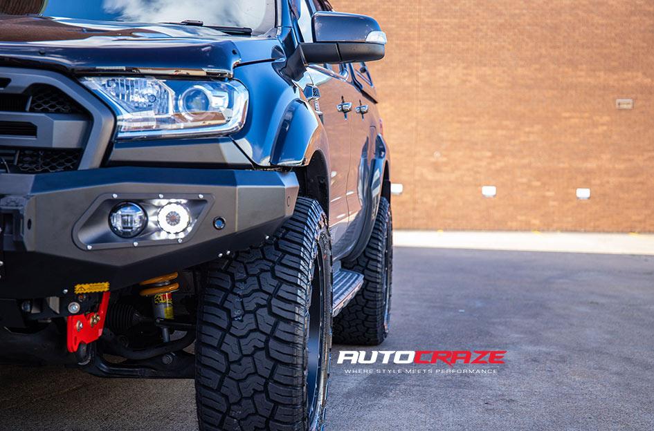 FORD RANGER GRENADE XD SATIN BLACK MILLED ACCENTS