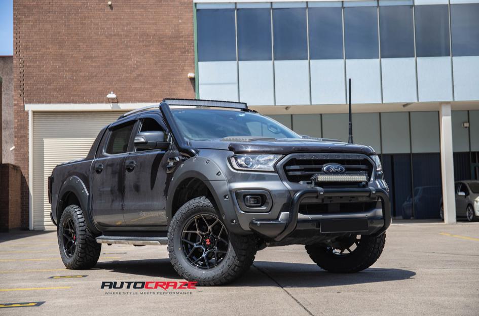 FORD RANGER SABBATH GLOSS BLACK TINTED FACE