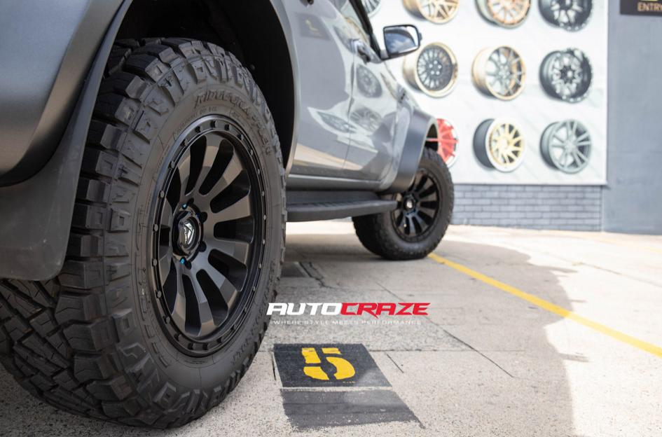 FORD RANGER RAPTOR DIESEL MATTE BLACK