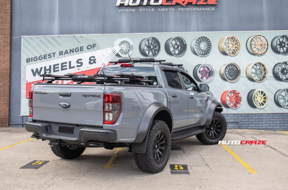 FORD RANGER RAPTOR DIESEL MATTE BLACK