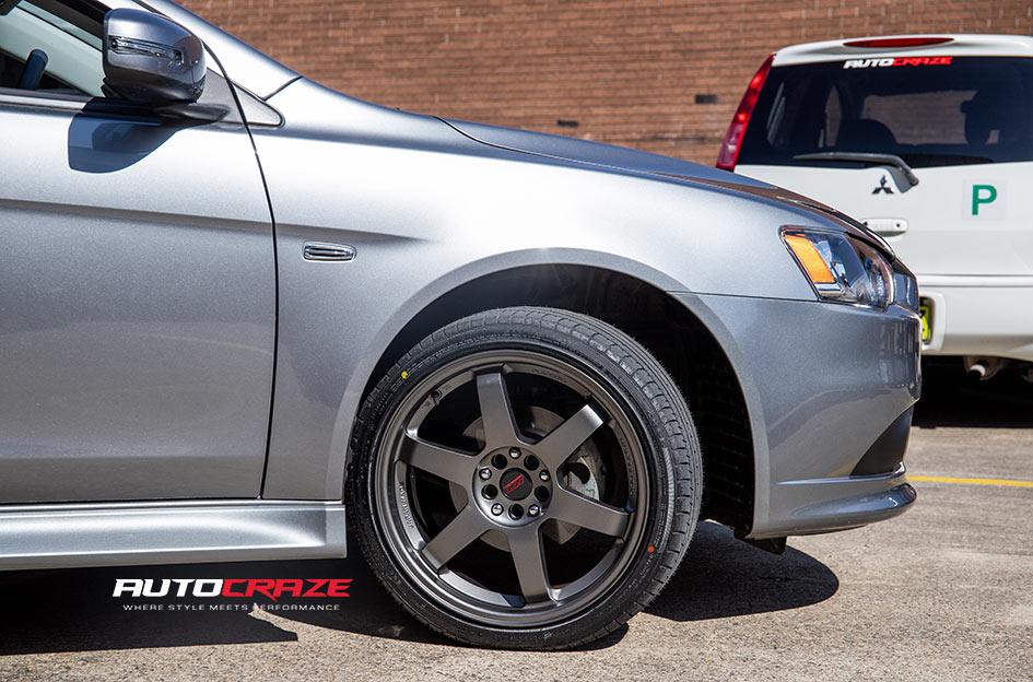 MITSUBISHI LANCER DRIFTER GUN METAL MATTE