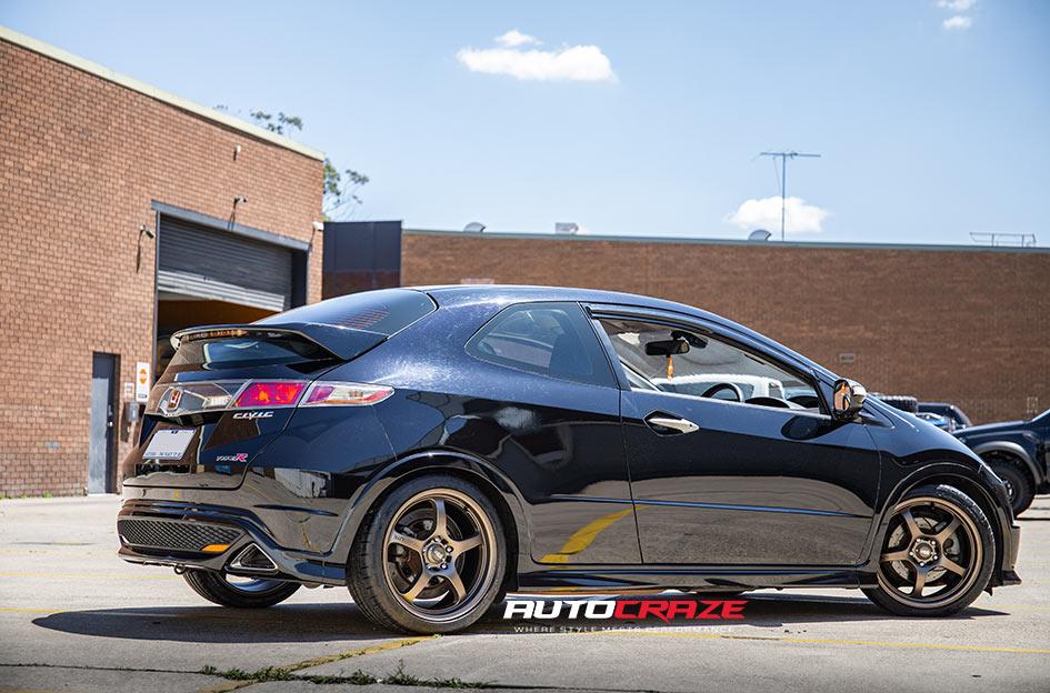 HONDA CIVIC 5 STUD MR131 MATTE BRONZE
