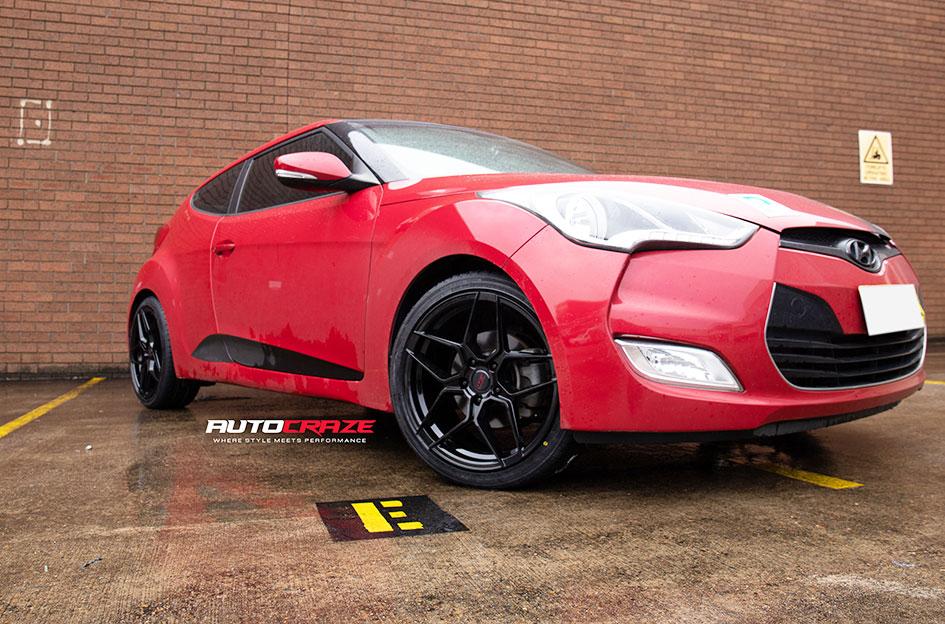 HYUNDAI VELOSTER DOMINATE MATTE BLACK