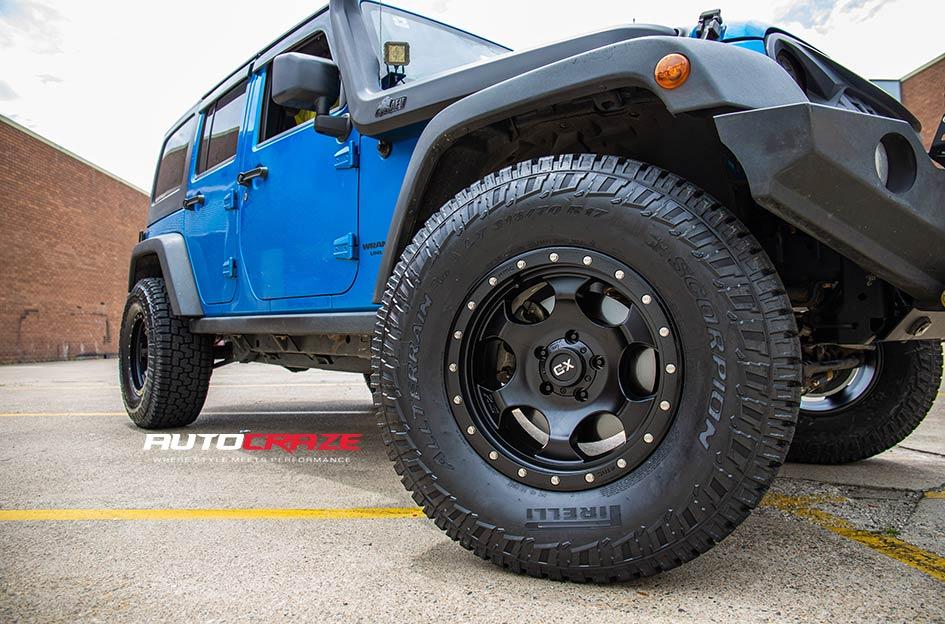 JEEP WRANGLER RG1 SATIN BLACK