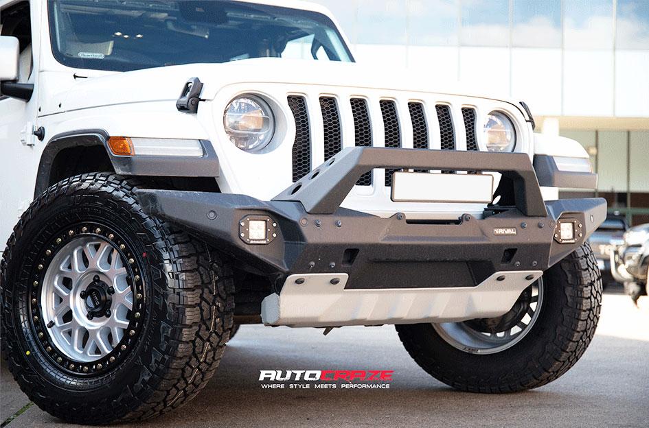 JEEP WRANGLER GRS MACHINED SATIN BLACK LIP