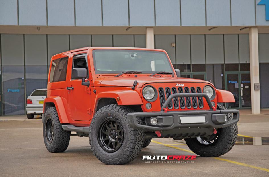 JEEP WRANGLER HURRICANE SATIN BLACK