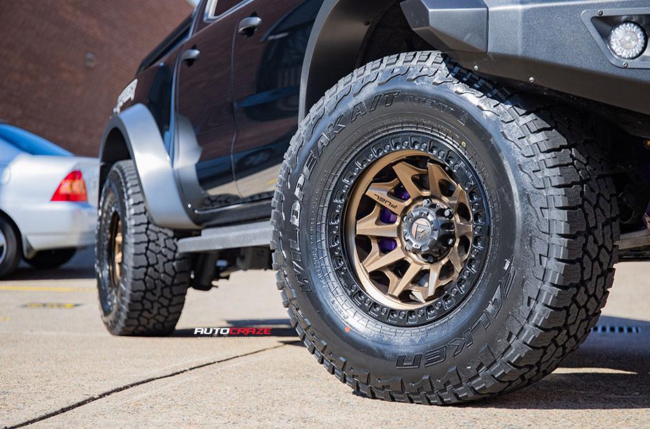 FORD RANGER RAPTOR COVERT BRONZE BLACK LIP