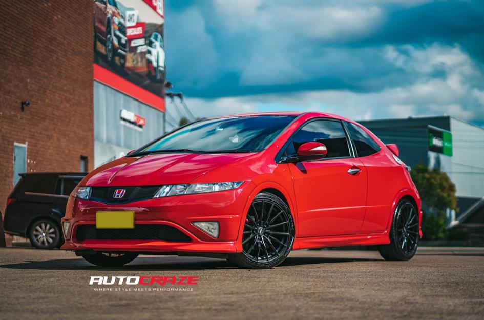 HONDA CIVIC DAYTONA MATTE BLACK