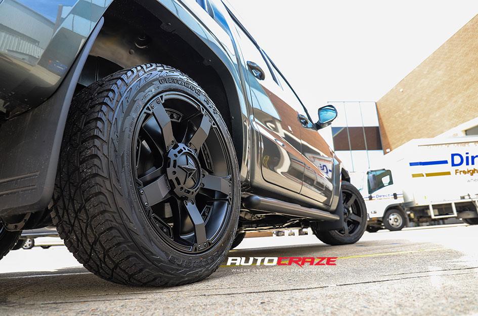 VOLKSWAGEN AMAROK ROCKSTAR XD 2 MATTE BLACK