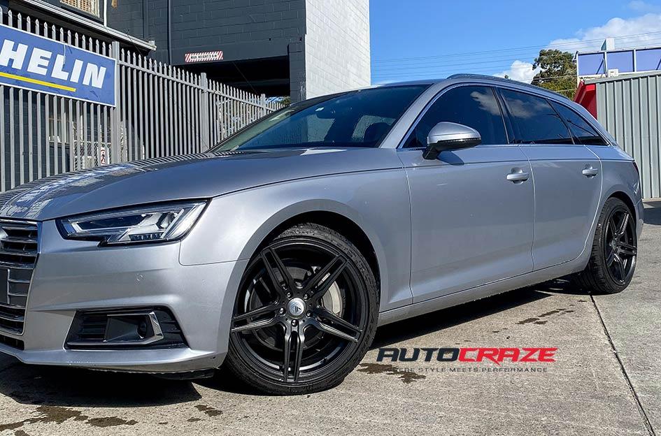 AUDI A4 2003 ONWARDS ABL12 GLOSS BLACK