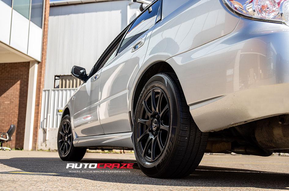 SUBARU IMPREZA CARBINE SATIN BLACK