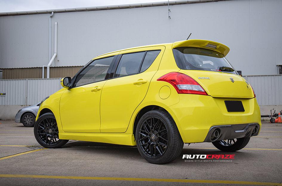SUZUKI SWIFT HOCKENHEIM GLOSS BLACK