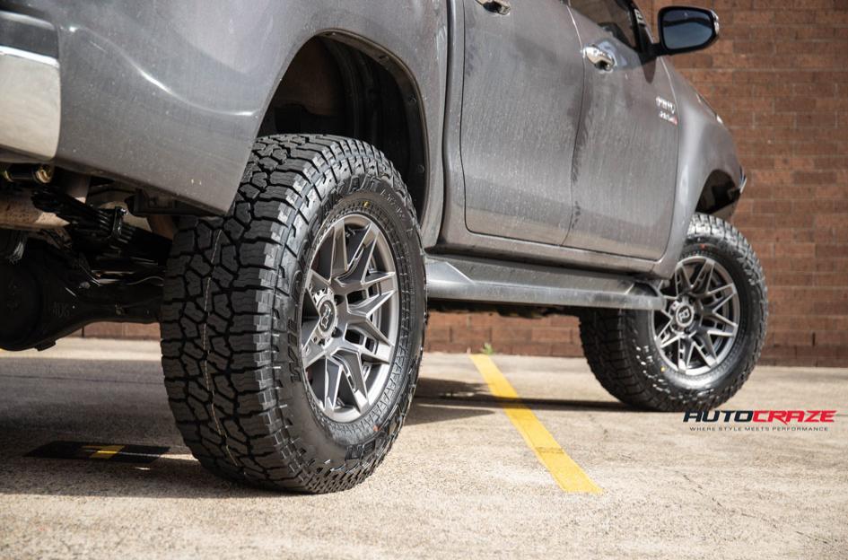 TOYOTA HILUX N80 4WD CAPROCK MATTE GUNMETAL