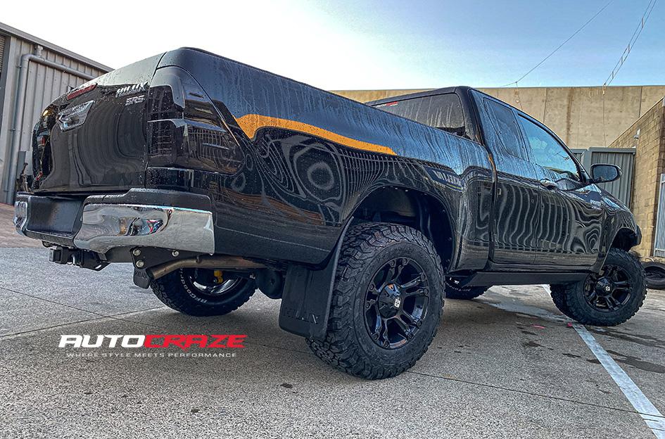 TOYOTA HILUX N80 4WD BROOKLYN MATTE BLACK