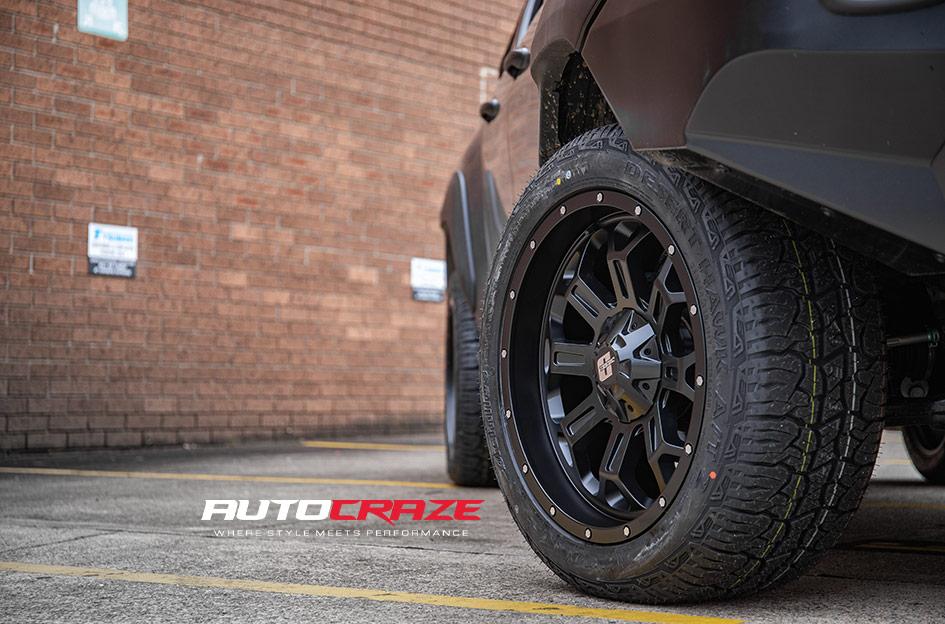 TOYOTA HILUX N80 RUGGED X HURRICANE MATTE BLACK