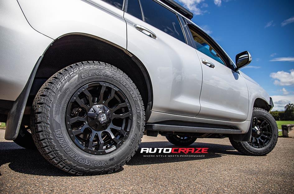 TOYOTA LANDCRUSIER FLORIDA MATT BLACK