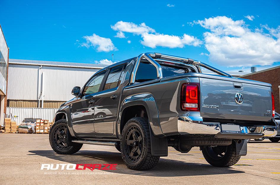 VOLKSWAGEN AMAROK WARP SATIN BLACK