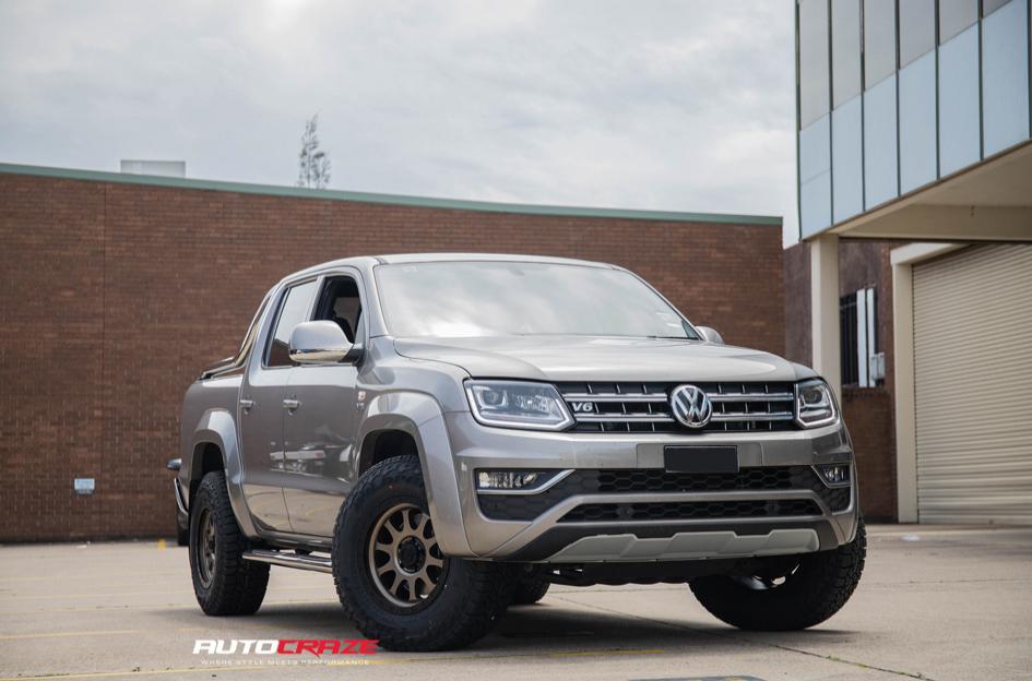 VOLKSWAGEN AMAROK HURRICANE SATIN BRONZE BLACK LIP