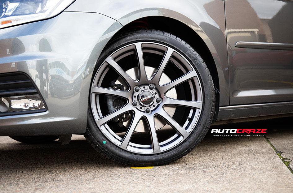 VOLKSWAGEN CADDY CARBINE SATIN GUN METAL