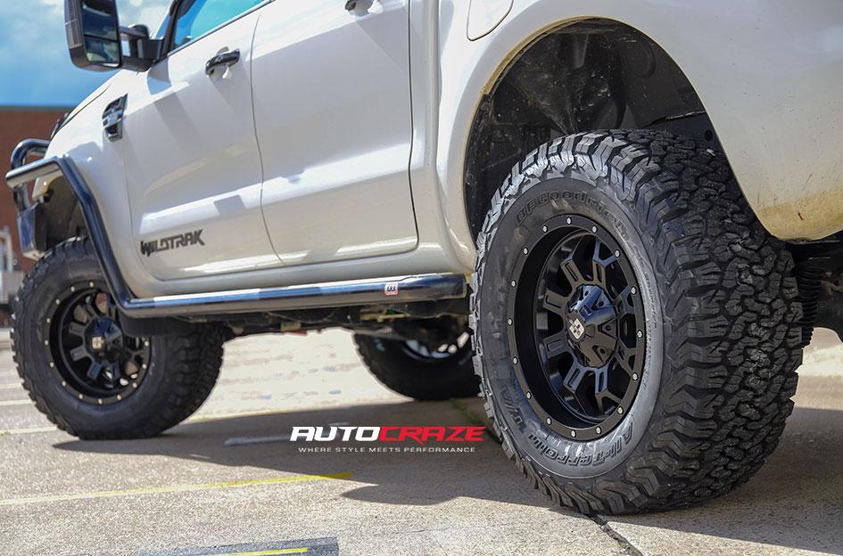FORD RANGER HURRICANE MATTE BLACK