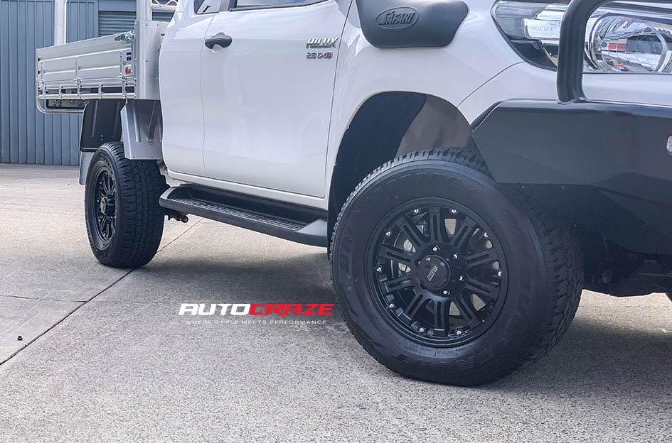 TOYOTA HILUX N80 4WD RENEGADE V2 MATTE BLACK