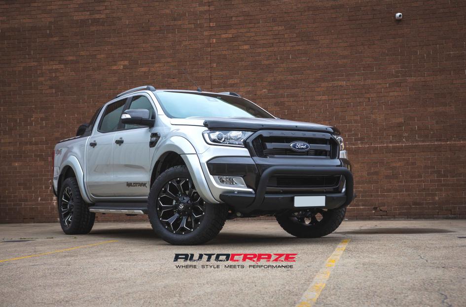 FORD RANGER ASSAULT GLOSS BLACK MILLED ACCENTS