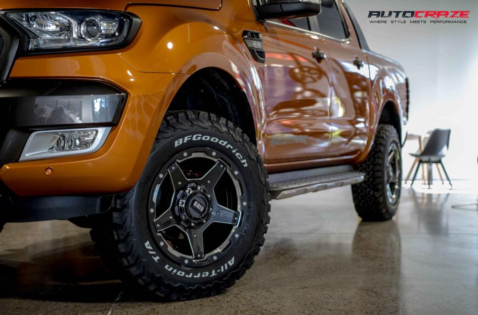 FORD RANGER GD04 GRAPHITE WITH MILLED ACCENTS 3
