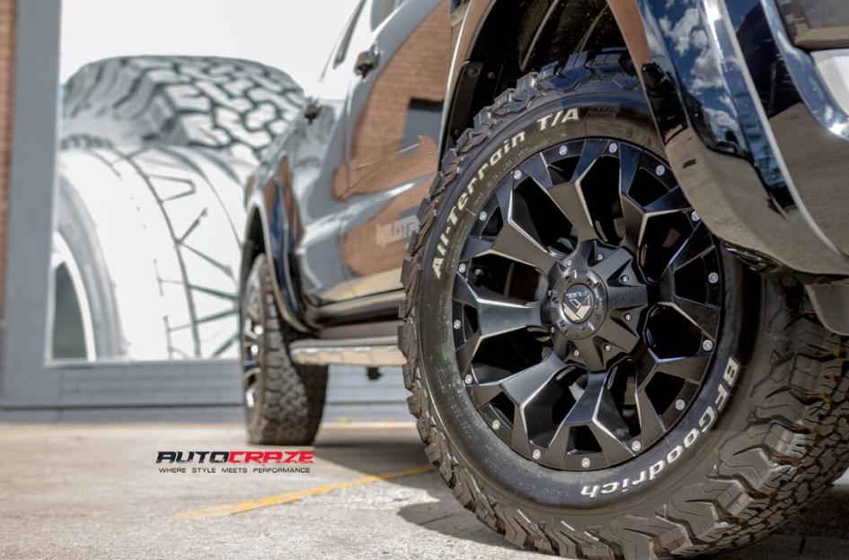 FORD RANGER ASSAULT GLOSS BLACK MILLED ACCENTS