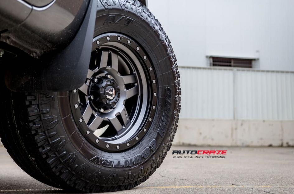 FORD RANGER ANZA MATTE ANTHRACITE WITH BLACK RING