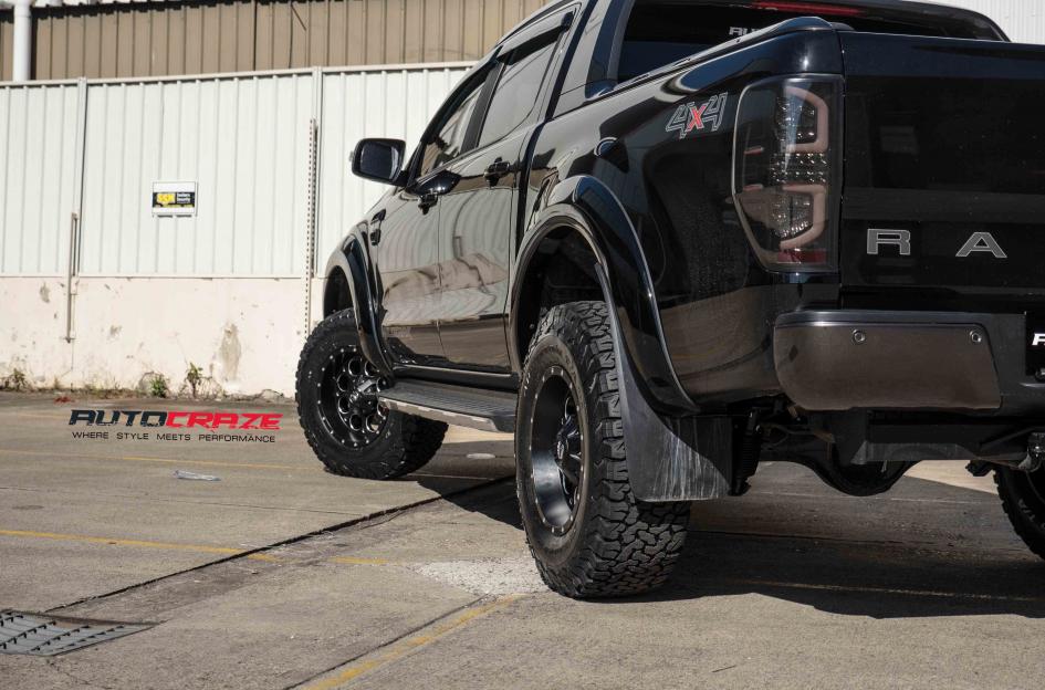 FORD RANGER REVOLVER GLOSS BLACK WITH MILLED ACCENTS
