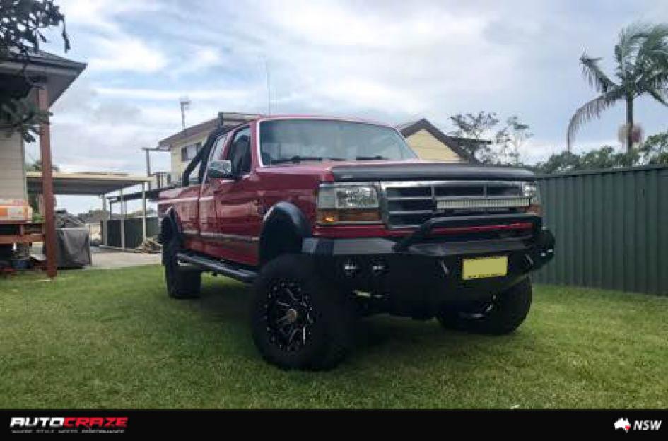 FORD F250 MAVERICK GLOSS BLACK MILLED ACCENTS